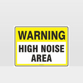Custom Signs For Business,Warning High Noise Area Sign